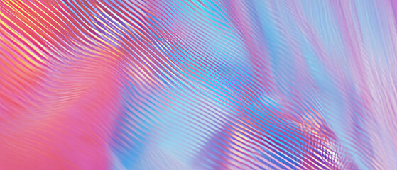 Poster - Gradient blockchain texture with smooth empty center and vibrant flowing colors