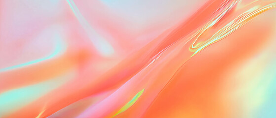 Poster - Stunning gradient digital waves create a modern abstract background design
