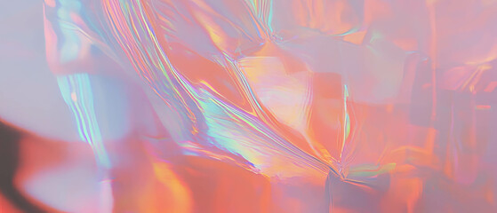 Aufkleber - Captivating iridescent patterns create a modern abstract background for design projects