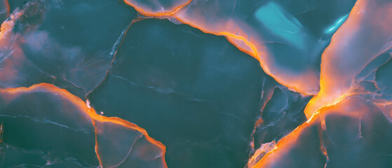 Poster - Abstract design features matte onyx texture with central clear area and sophisticated banner style