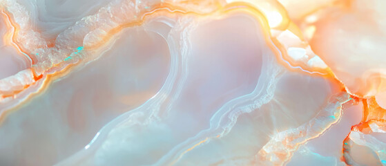 Aufkleber - Abstract onyx background with blurred edges and soft central focus area for creative designs