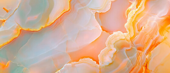 Aufkleber - Abstract onyx background with blurred edges and central clarity creating a soft visual effect