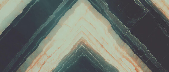 Poster - Abstract Onyx background with sharp lines and central empty space for design applications