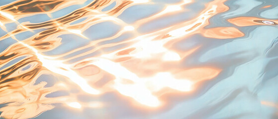 Poster - Ripples of light reflect creativity and art in a vibrant abstract background