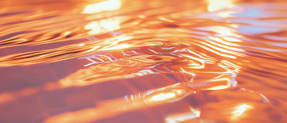 Poster - Ripples of light and data create a dynamic abstract visualization of information design