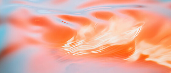 Leinwandbilder - Abstract representation of emotions through ripples of light and color showcasing human psychology