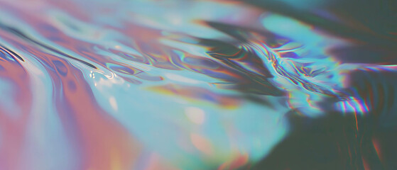 Aufkleber - Ripples on water create dynamic patterns in a captivating time-lapse effect