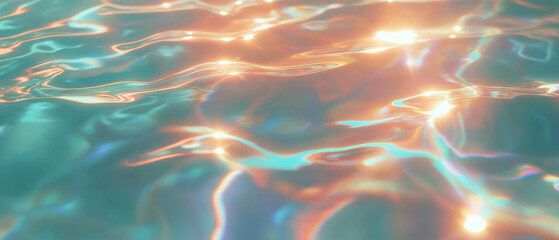 Poster - Rippling digital surface creating a modern and clean abstract background for various uses