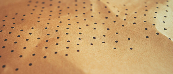 Poster - Beige dotted background with subtle texture and space for text in a creative layout