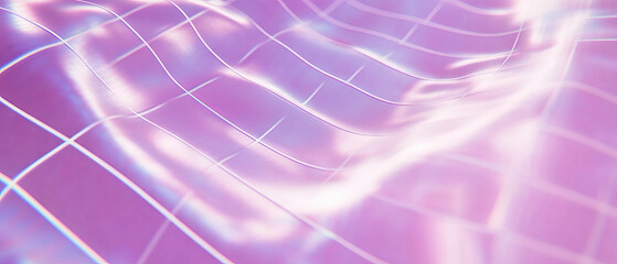Poster - Creative purple grid background for design projects and messages