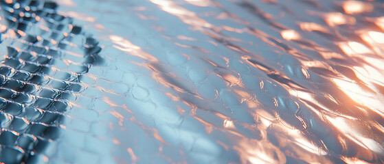 Poster - Aluminum texture with shot peening enhancing strength and durability in industrial applications