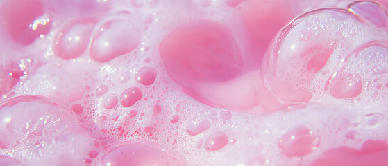 Poster - Explore the vibrant, gooey texture of bubblegum with a delightful liquid center