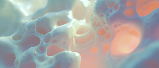 Aufkleber - Exploring the smooth textures and identical features of cloned organisms in vivid detail