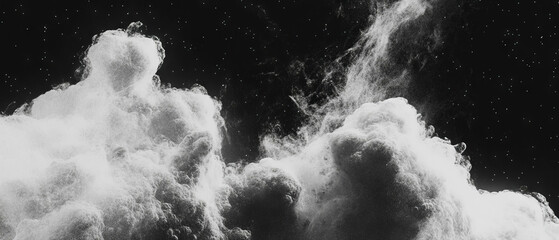 Poster - Exploring the texture and gravitational effects of dark matter clouds in the universe