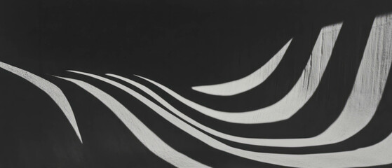 Aufkleber - Diverging lines create depth and perspective in a textured visual display
