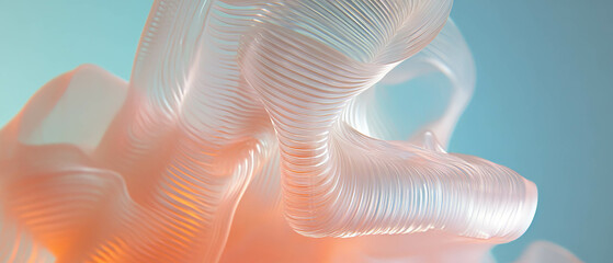 Aufkleber - Intricate texture of flexible circuits and translucent materials designed for innovation