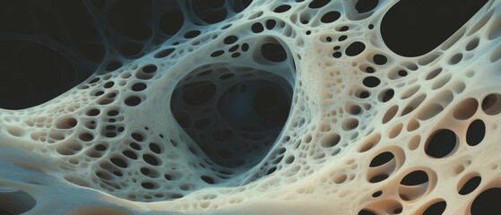 Poster - Exploration of intricate fractal patterns featuring self-similar textures