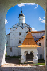 Wall Mural - View to building of Alexander-Svirsky Monastery