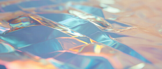 Poster - Exploring the beauty of glass tile textures with smooth surfaces and geometric shapes