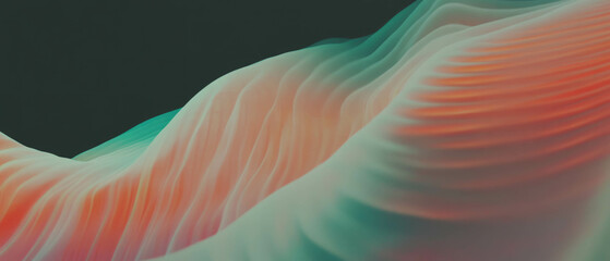 Aufkleber - Captivating gradient patterns with fading colors creating a sense of depth and movement