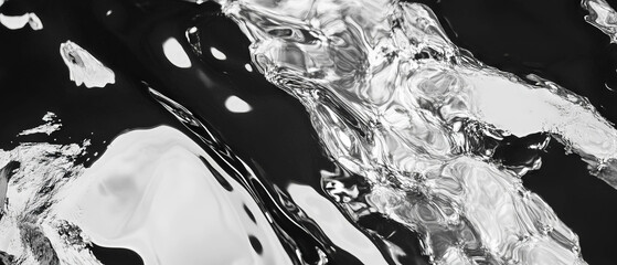 Aufkleber - Unique texture of hammered aluminum showcasing irregular patterns and reflections