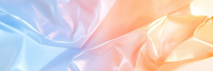 Poster - Exploring the vivid and whimsical world of plastic dreams through a colorful abstract background