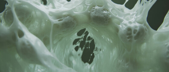 Poster - Exploring the dynamic textures and movement in kinetic art with intricate details and forms
