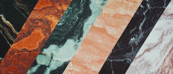 Poster - Exploring the Unique Textures and Banded Patterns of Metamorphic Rock Varieties