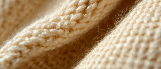 Poster - Coarse burlap texture showcasing natural fibers and rough surface details in sunlight