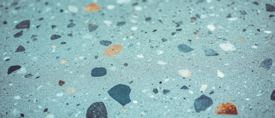 Poster - Rough granite texture showcasing coarse speckled patterns in natural settings
