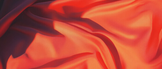 Poster - Exploring the elegance of silk crepe de chine with a subtle textured surface