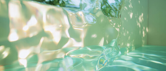 Poster - Exploring the beauty of soft shadows and translucent glass with diffused light