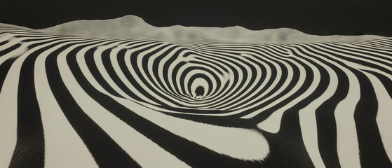 Aufkleber - Warp drive energy fields create intricate swirling patterns in distorted space