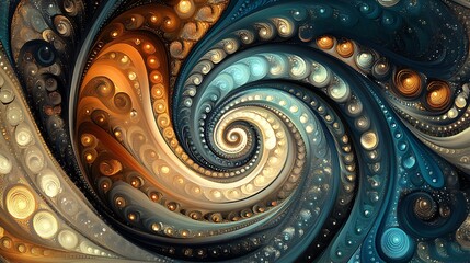 Wall Mural - a digital artwork depicting an abstract pattern background