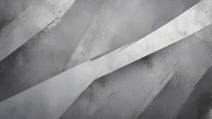 Leinwandbilder - Abstract gray texture with diagonal white lines creating dynamic movement and depth in a modern artistic composition