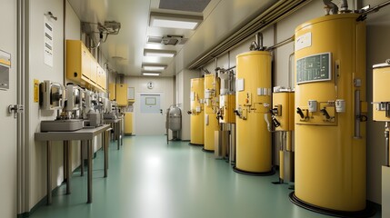  - quantum visual representation of the intricate processes involved in uranium enrichment for nuclear 