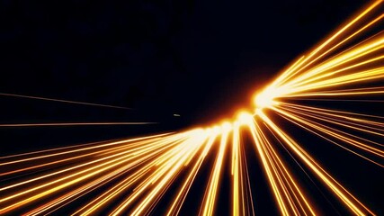 Leinwandbilder - Bright laser lights create stunning patterns in dark space during an unforgettable show