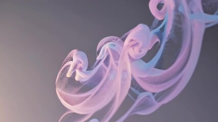 Aufkleber - Swirling vapor patterns create mesmerizing visual display in dimly lit environment