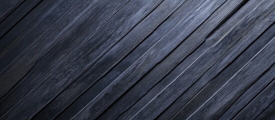  - Abstract dark grey wooden texture with metallic sheen and subtle light patterns Wide panoramic view ideal for background and text overlay