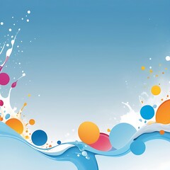 Poster - Abstract modern dynamic colors Minimalist background. Grainy  background style for Banner Wallpaper or phonix Theme. Ai Generated