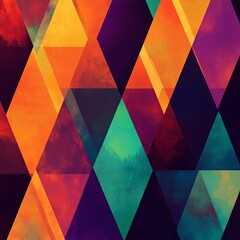 Leinwandbilder - Vibrant colorful background with a textured pattern, blending gradients and abstract designs, perfect for creative projects.

