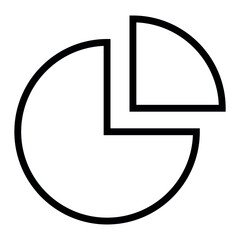 Poster - Chart vector icon