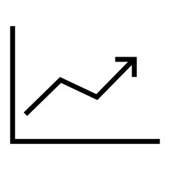 Poster - Graph vector icon