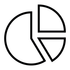 Poster - Chart vector icon