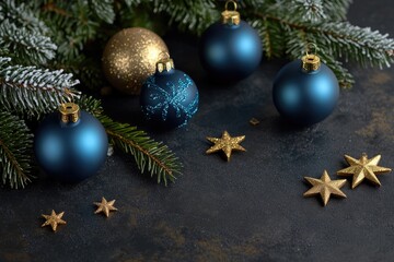 Poster - Ornate decorations on a wooden table, perfect for parties or special occasions