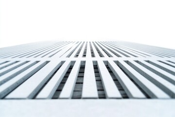 Poster - A high-rise building with a modern design and sleek architecture, perfect for use in cityscape or urban planning illustrations