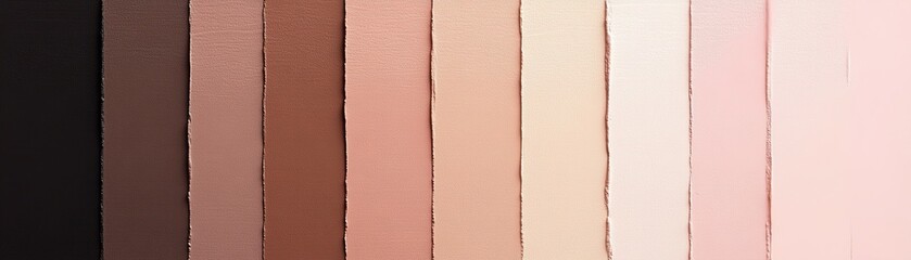 Poster - A minimalist abstract gradient displays a seamless blend of neutral taupe transitioning into light blush, creating a modern and calming backdrop ideal for text
