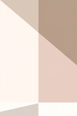Poster - This minimalist Nordic-style background features a smooth gradient transitioning from soft blush pink to muted beige. The design evokes a clean, airy feel ideal for various creative projects