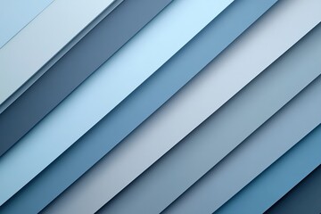 Poster - A serene gradient background showcases a transition from light blue to muted gray, reflecting a Nordic design influence with abundant negative space for text overlay