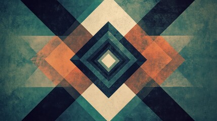 Poster - Geometric minimalist backgrounds highlighting symmetry and simplicity.